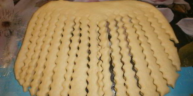 новогодний пирог дед мороз