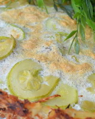 Очень вкусный овощной пирог