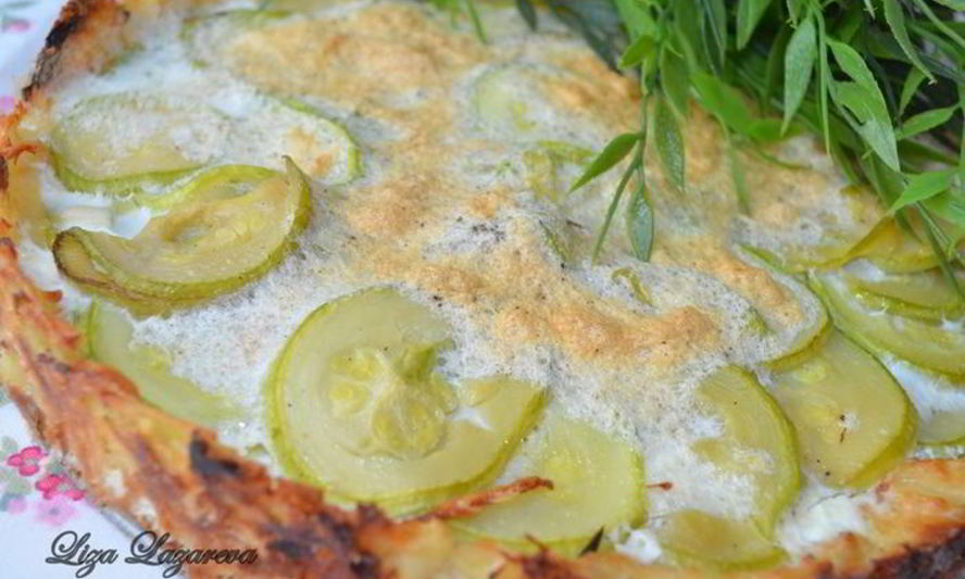 Рецепт очень вкусного овощной пирог