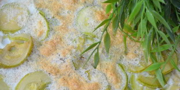 очень вкусный овощной пирог