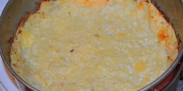 очень вкусный овощной пирог