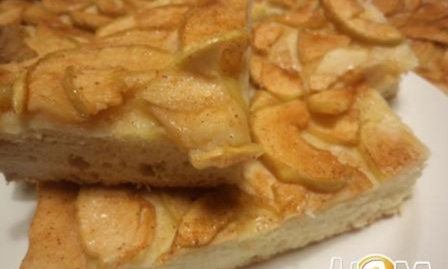 Рецепт открытого яблочного пирога