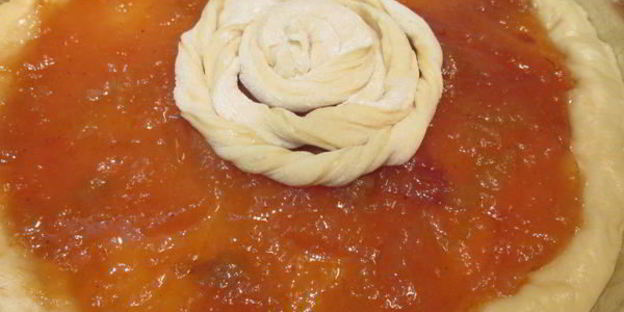 пирог плетенка