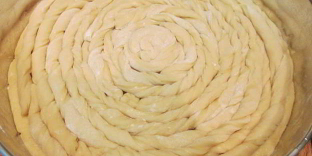 пирог плетенка