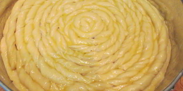 пирог плетенка