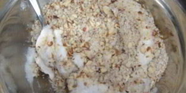 пирог с бразильским орехом