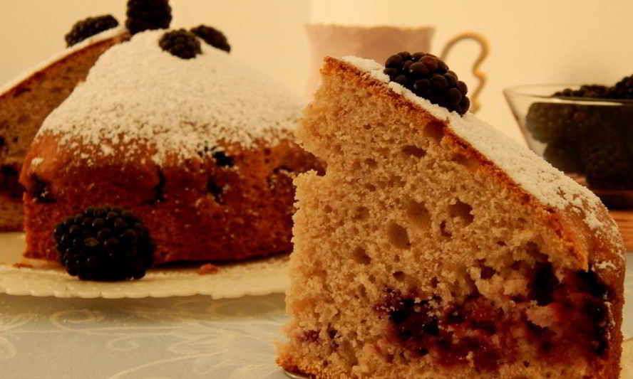 Рецепт пирога с ежевикой