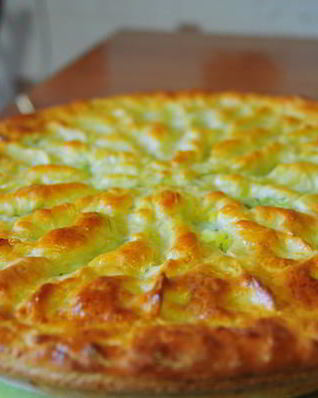 Пирог с капустой Праздничный