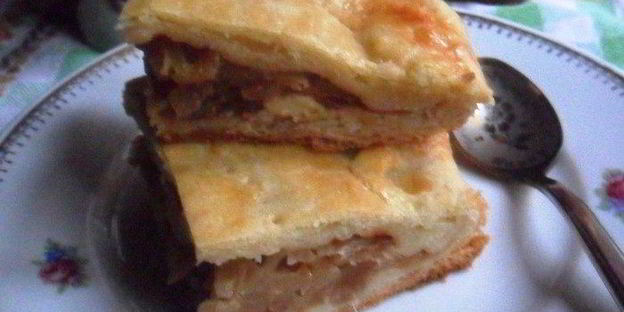 пирог с капустой