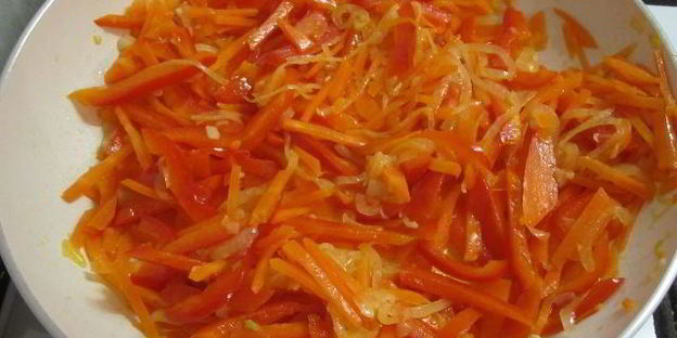 пирог с овощами и зеленью