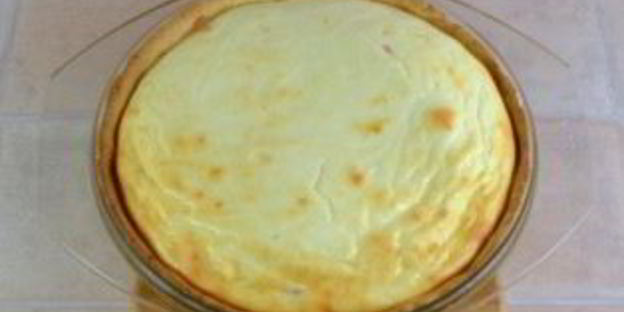 пирог с творогом и вишней