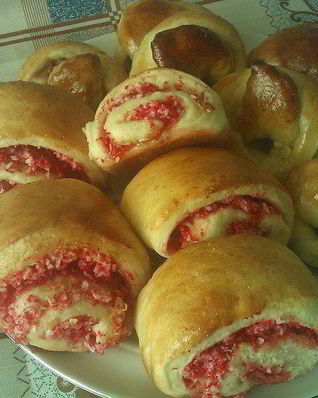 Пирог с яблочно-кокосовой начинкой