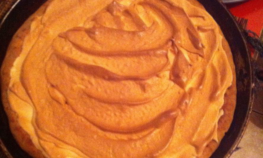 Рецепт пирога-суфле с меренгой