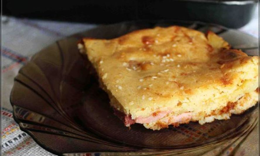 Рецепт пирога заливного мясное ассорти