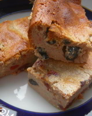 Сдобный творожный пирог