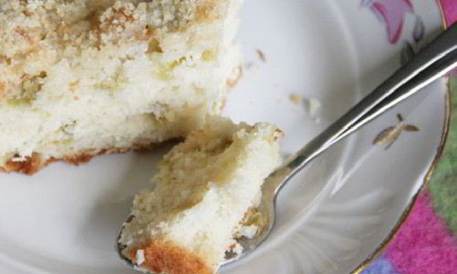 Рецепт сладкого пирога из ревеня