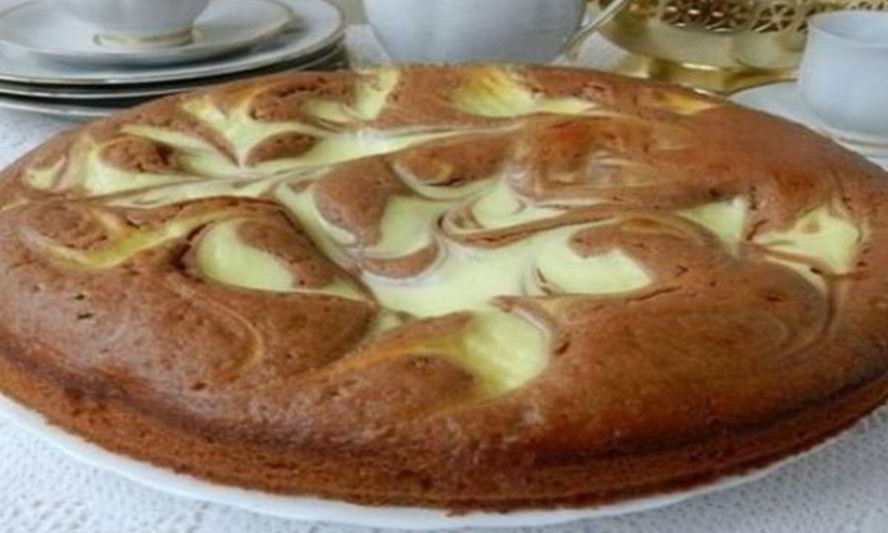 Рецепт сладкого творожного пирога с какао