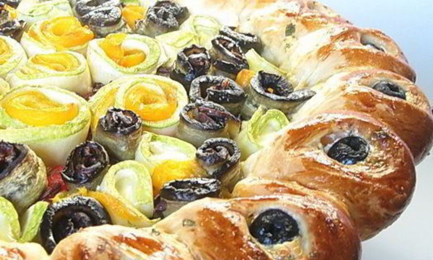 Рецепт средиземноморского пирога