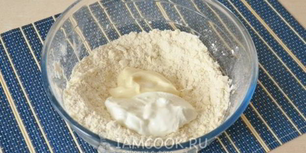 тесто для курника на маргарине