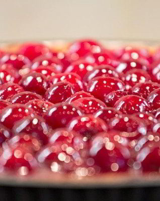 Тирольский пирог с вишней