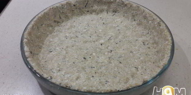 цветной киш с овощами