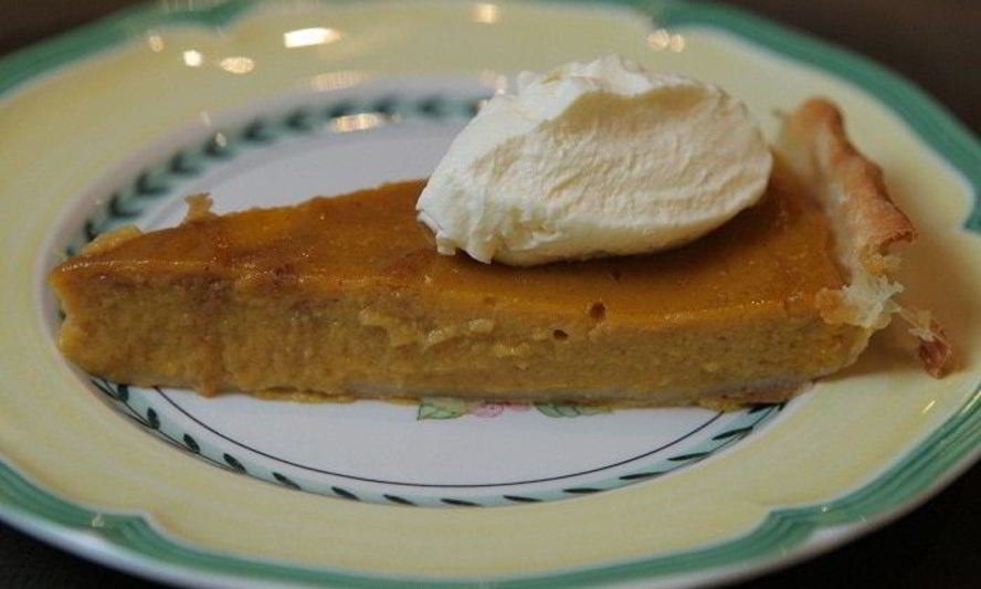 Рецепт тыквенного пирога с имбирем и корицей