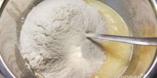 вишневый пирог из творожного теста