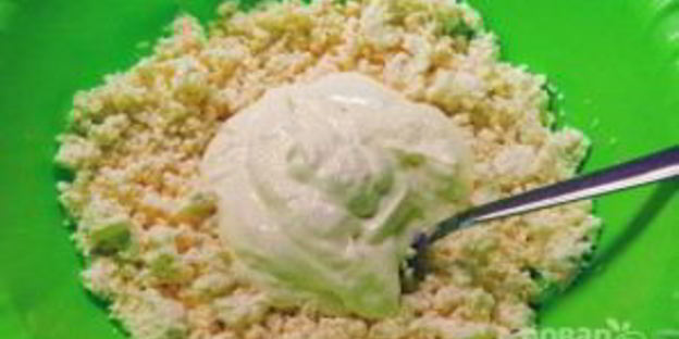 вишневый пирог из творожного теста