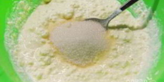 вишневый пирог из творожного теста