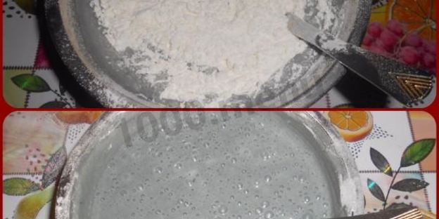 воздушный чайный пирог