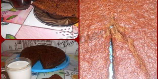 воздушный чайный пирог