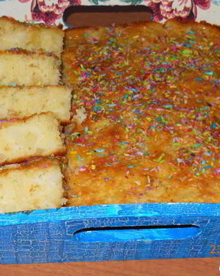 Яблочно-кокосовый пирог