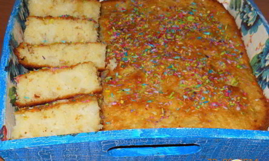 Рецепт яблочно-кокосового пирог