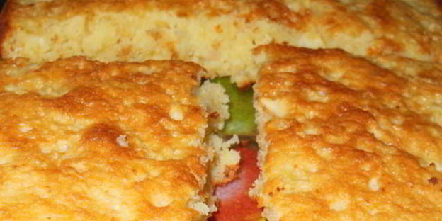 яблочно-кокосовый пирог