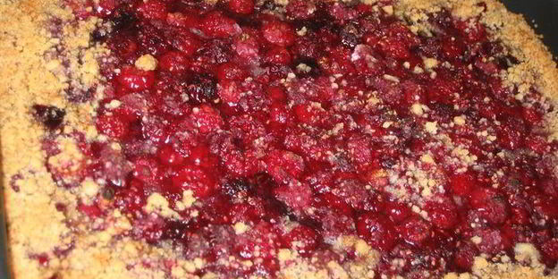 ягодный пирог ароматы лета