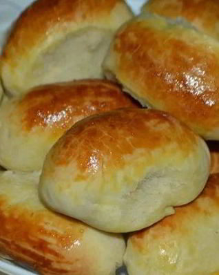 Дрожжевые пирожки-малышки в духовке