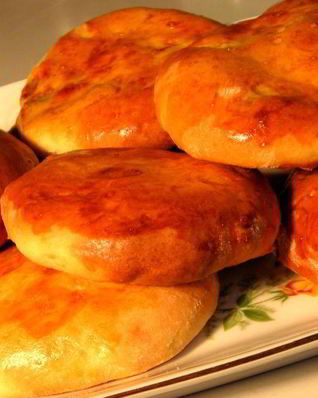 Духовые пирожки с капустой