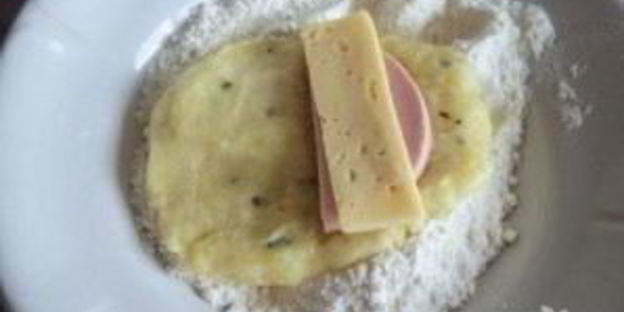 картофельные пирожки с начинкой