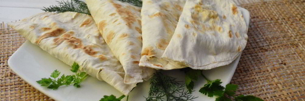 Кутабы из лаваша