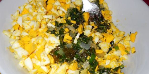 кутабы с зеленью