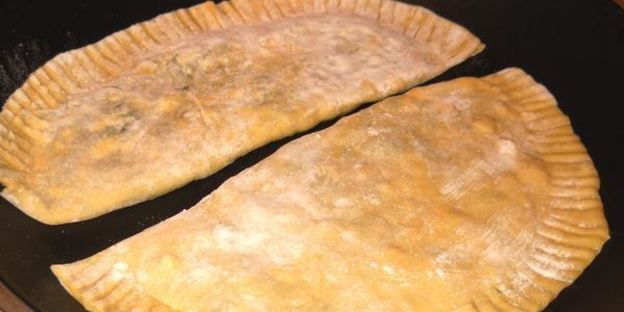 кутабы с зеленью