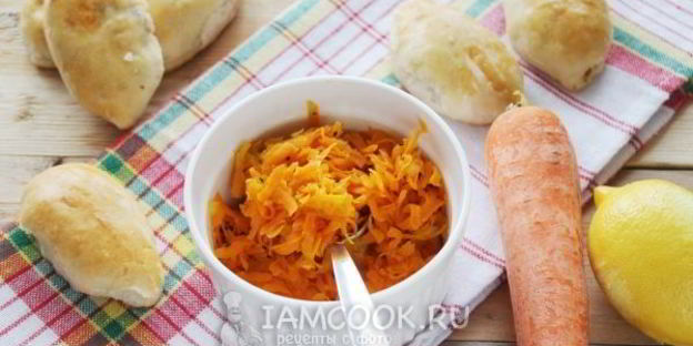 начинка из моркови для пирожков