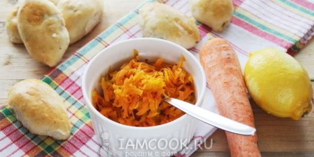 начинка из моркови для пирожков