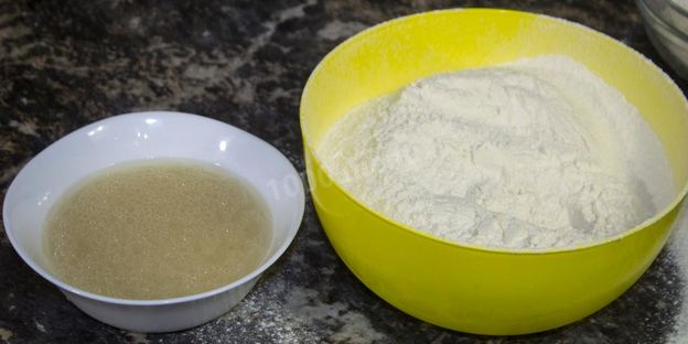 пирожки дрожжевые на воде на сковороде