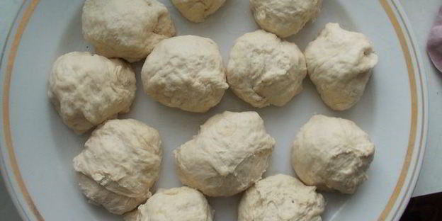 пирожки из детства с яйцом и зеленым луком