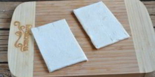 пирожки из слоеного бездрожжевого теста