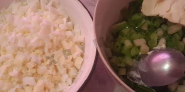 пирожки-малыши из чудо-теста с луком и яйцом в духовке