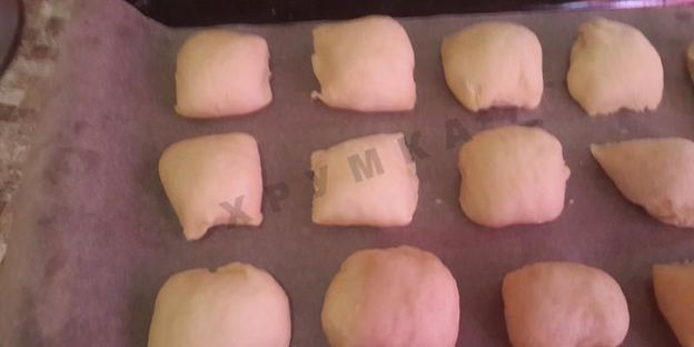 пирожки-малыши из чудо-теста с луком и яйцом в духовке