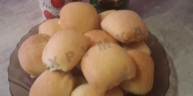 пирожки-малыши из чудо-теста с луком и яйцом в духовке