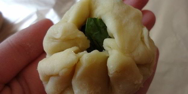 пирожки-мешочки — продолжение щавелевой темы